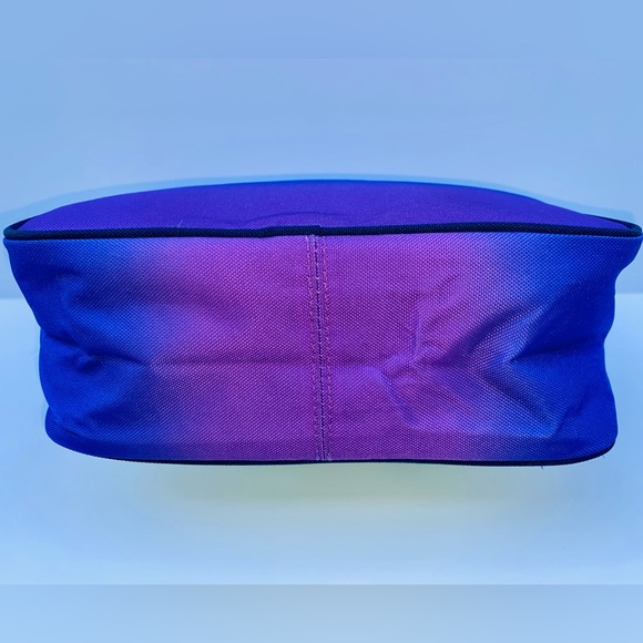 Pottery Barn Teen Recycled Gear-Up Ombre Essential Lunch Bag Purple/Blue/Green - Picture 3 of 5